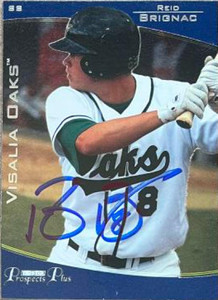 Reid Brignac Autographed 2006 TriStar Prospects Plus #84