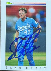 Sean Berry Autographed 1992 Classic I #T15