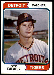 1974 Topps #482 Bob Didier VG Detroit Tigers 