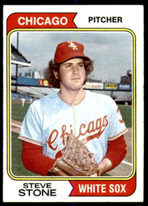 1974 Topps #486 Steve Stone VG Chicago White Sox 