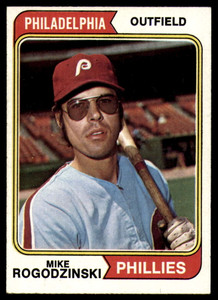 1974 Topps #492 Mike Rogodzinski VG RC Rookie Philadelphia Phillies 