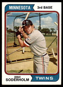 1974 Topps #503 Eric Soderholm VG Minnesota Twins 
