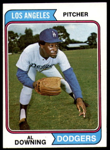 1974 Topps #620 Al Downing VG Los Angeles Dodgers 