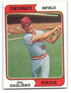 1974 Topps #622 Phil Gagliano VG Cincinnati Reds 