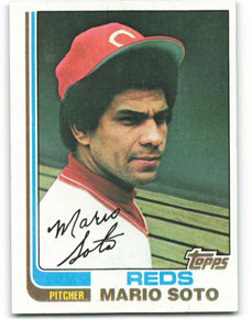 1982 Topps #63 Mario Soto VG Cincinnati Reds 