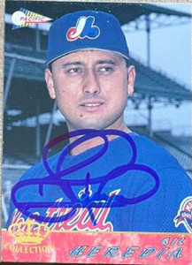 Gil Heredia Autographed 1994 Pacific #383