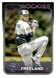 2024 Topps #198 Kyle Freeland NM-MT Colorado Rockies 