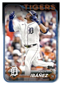 2024 Topps #25 Andy Ibanez NM-MT Detroit Tigers 