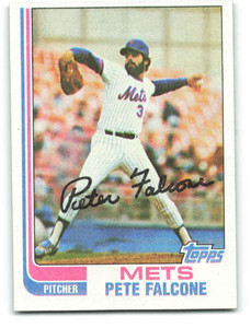 1982 Topps #326 Pete Falcone VG New York Mets 