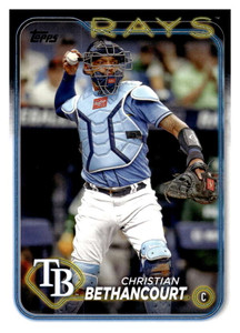 2024 Topps #96 Christian Bethancourt NM-MT Tampa Bay Rays 