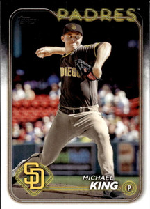 SOLD 151300 2024 Topps #429 Michael King NM-MT San Diego Padres 