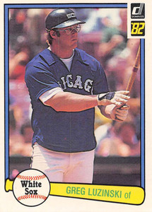 1982 Donruss #193 Greg Luzinski VG Chicago White Sox 
