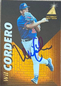 Wil Cordero Autographed 1995 Zenith #109