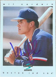 Wil Cordero Autographed 1997 Score #57