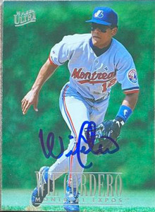 Wil Cordero Autographed 1996 Fleer Ultra #229