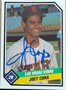 Joey Cora Autographed 1989 CMC Las Vegas Stars #14