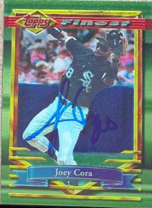 Joey Cora Autographed 1994 Topps Finest #146