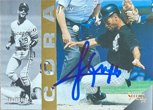 Joey Cora Autographed 1994 Score Select #132