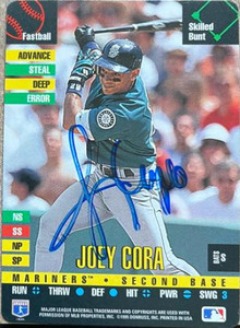 Joey Cora Autographed 1995 Donruss Top of the Order #NNO
