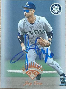 Joey Cora Autographed 1997 Leaf #81