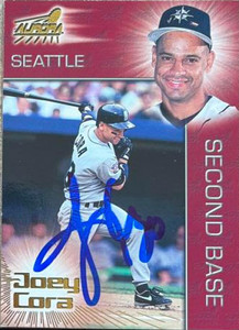 Joey Cora Autographed 1998 Pacific Aurora #71