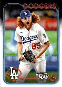2024 Topps #683 Dustin May NM-MT Los Angeles Dodgers 