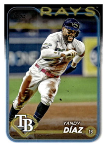 2024 Topps #52 Yandy Diaz NM-MT Tampa Bay Rays 