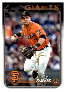 2024 Topps #64 J.D. Davis NM-MT San Francisco Giants 