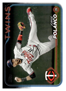 2024 Topps #67 Jorge Polanco NM-MT Minnesota Twins 