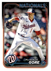 2024 Topps #113 MacKenzie Gore NM-MT Washington Nationals 