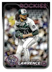 2024 Topps #259 Justin Lawrence NM-MT Colorado Rockies 