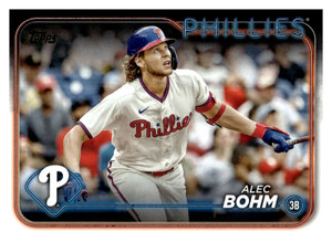2024 Topps #266 Alec Bohm NM-MT Philadelphia Phillies 