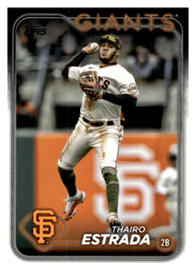 2024 Topps #290 Thairo Estrada NM-MT San Francisco Giants 