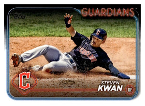 2024 Topps #312 Steven Kwan NM-MT Cleveland Guardians 