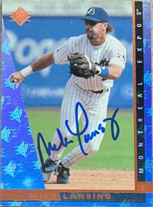 Mike Lansing Autographed 1997 SP #112