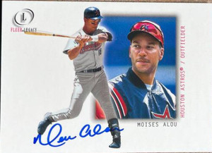 Moises Alou Autographed  2001 Fleer Legacy #43