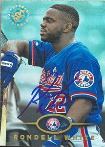 Rondell White Autographed 1995 Stadium Club #349