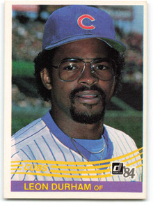 1984 Donruss #67 Leon Durham VG Chicago Cubs 