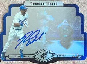 Rondell White Autographed 1996 SPx #39