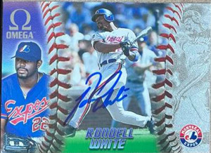 Rondell White Autographed 1998 Pacific Omega #160