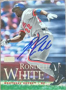 Rondell White Autographed 2000 Skybox #198