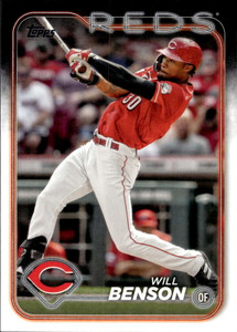 2024 Topps #386 Will Benson NM-MT Cincinnati Reds 