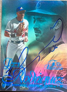 Henry Rodriguez Autographed 1997 Flair Showcase Legacy Collection Row 2 (Style) #101 LE/100