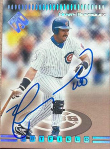 Henry Rodriguez Autographed 1999 Pacific Private Stock #133