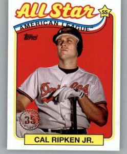2024 Topps 1989 Baseball All-Star #89ASB-13 Cal Ripken Jr. NM-MT Baltimore Orioles 
