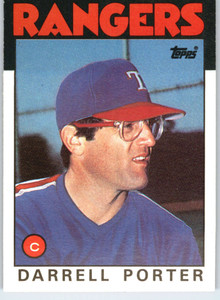 1986 Topps Traded #88T Darrell Porter NM-MT Texas Rangers 