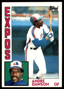 1984 Topps #200 Andre Dawson VG Montreal Expos 
