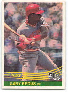 1984 Donruss #184 Gary Redus VG RC Rookie Cincinnati Reds 