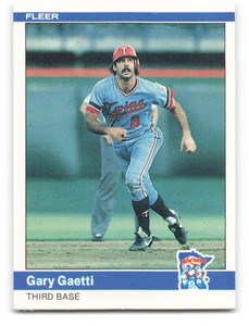 1984 Fleer #565 Gary Gaetti VG Minnesota Twins 