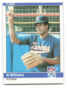 1984 Fleer #579 Al Williams VG Minnesota Twins 